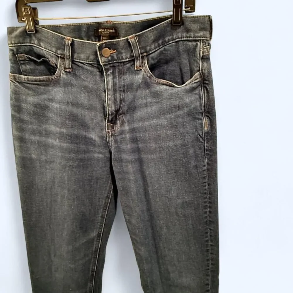 Banana-republic Men's Blue and Navy Jeans